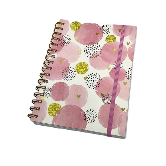 #10 Writing Journals-Spiral Bound with Elastic Page Holder (3 for $24.00) - Picture 4 of 8